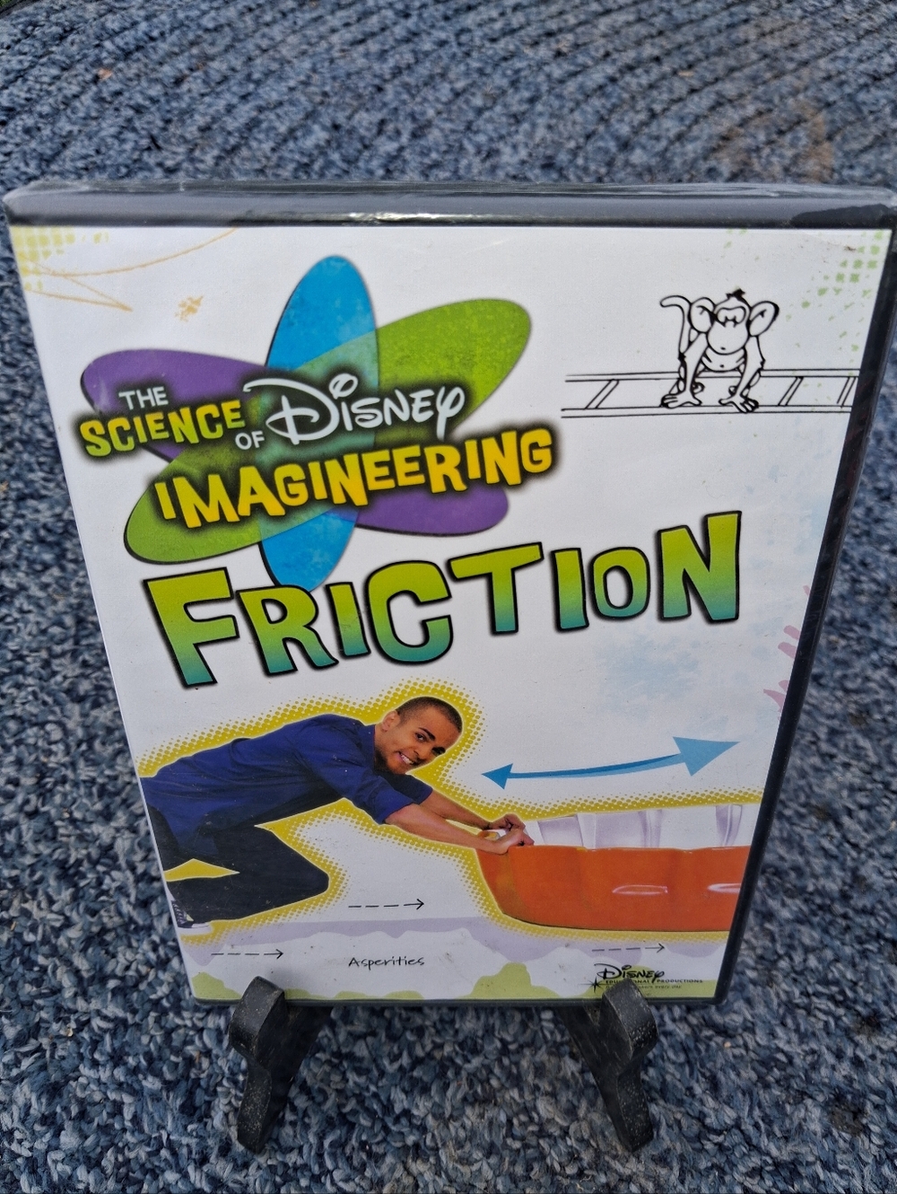 Disney Imagineering FRICTION DVD - White, Green, Blue
